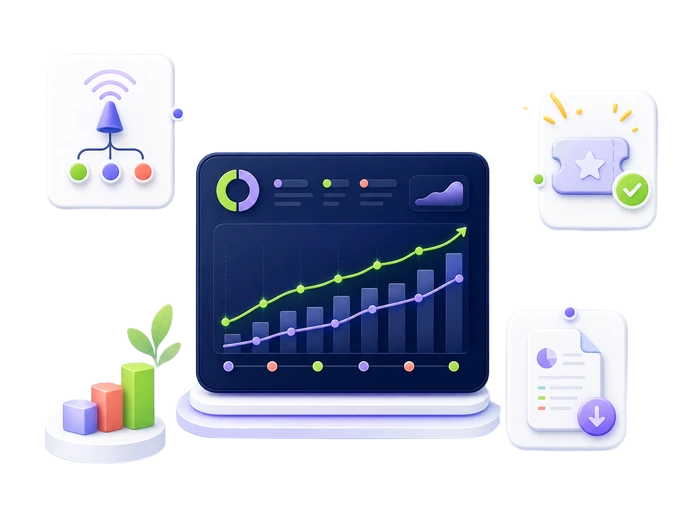 Campaign Performance Dashboard — JustKonnect feature