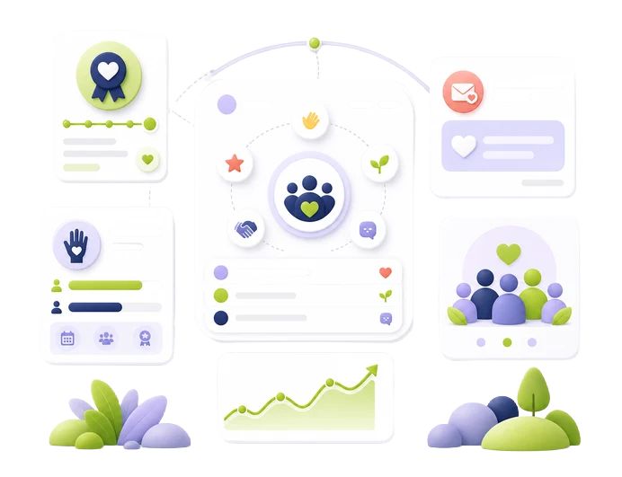 Nonprofit loyalty and donor engagement software